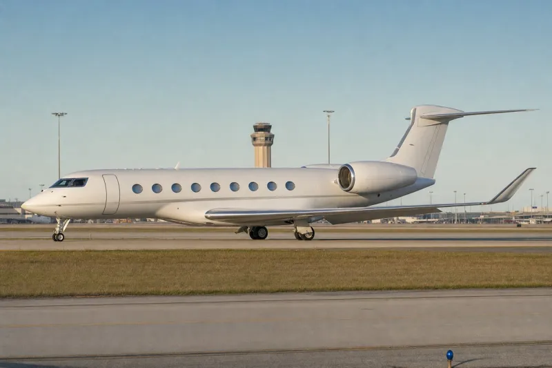 Business jet (file photo)