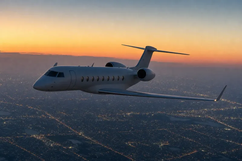 Business jet (file photo)