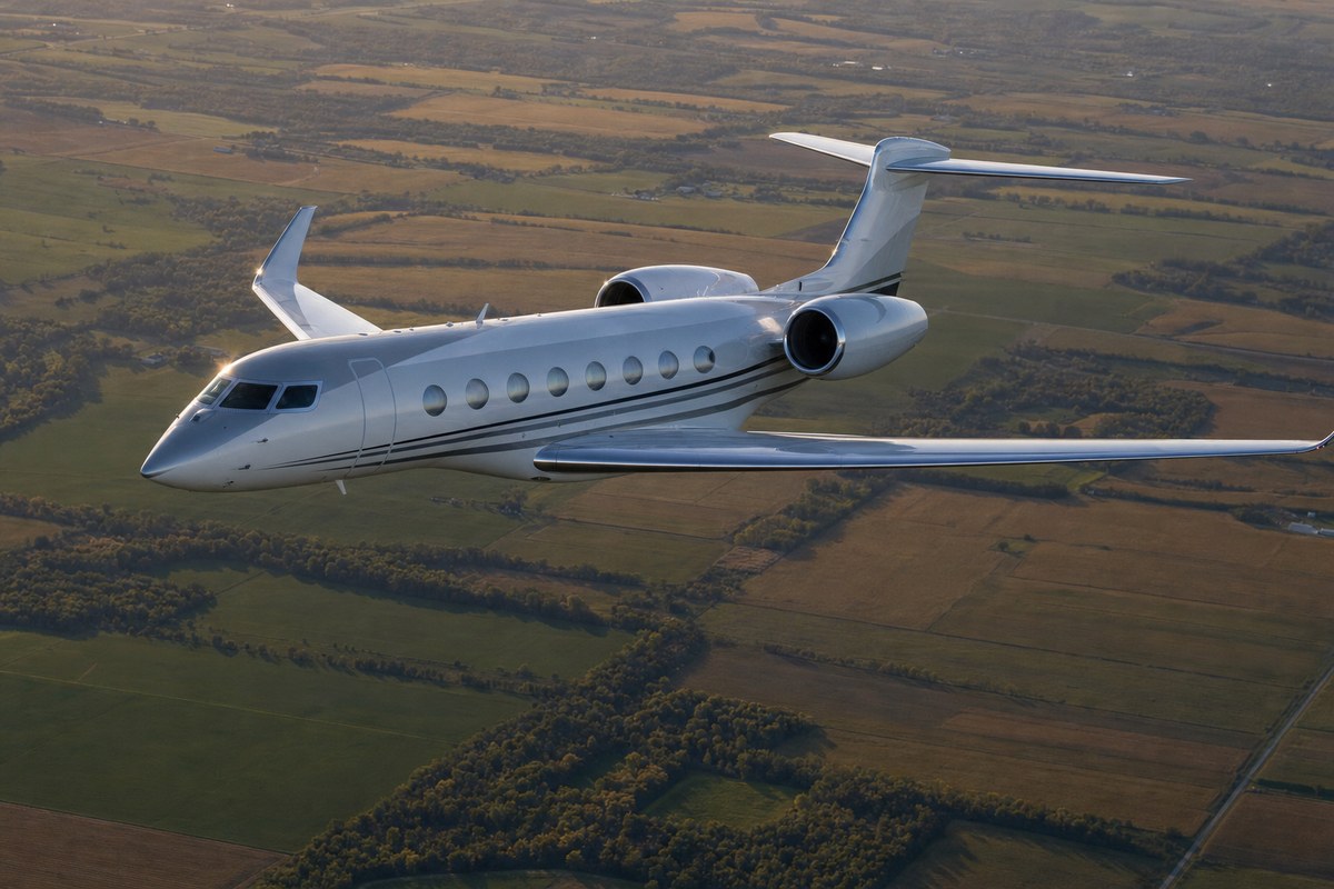 George Lucas's Gulfstream G700 N138GL Flies Appleton to Chicago Midway in 40 Minutes