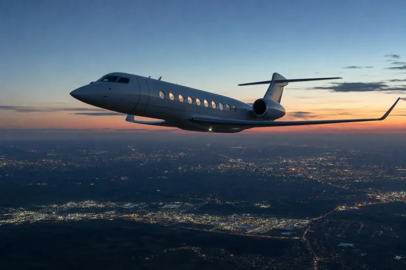 Business jet (file photo)