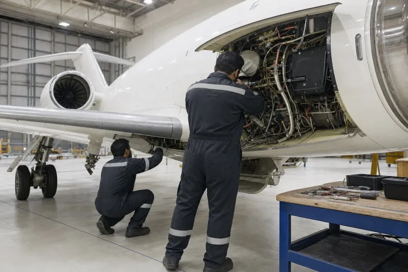 Business jet (file photo)