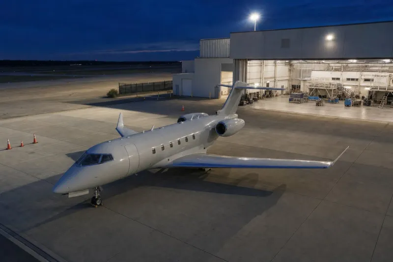 Business jet (file photo)