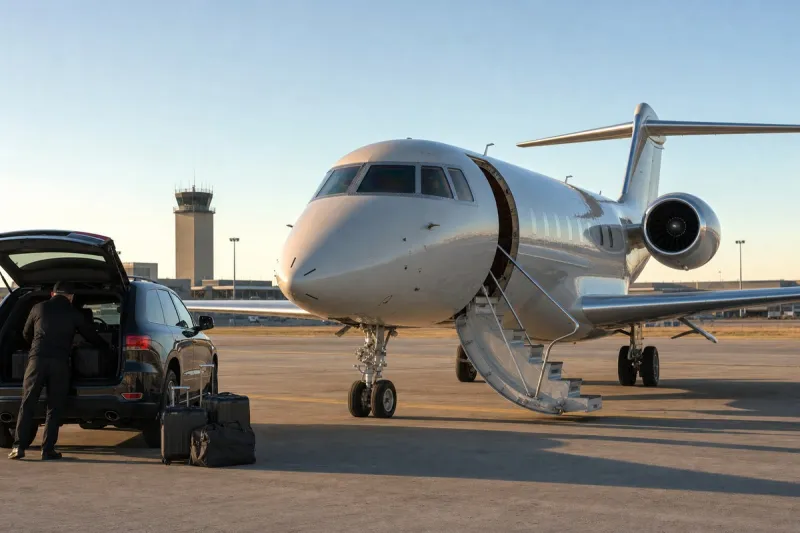 Business jet (file photo)