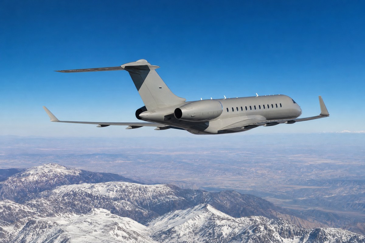 DJ Khaled's Global 6500 N2320 Flies Los Angeles to Las Vegas in 44 Minutes