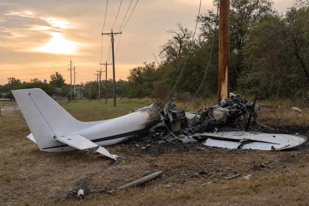 NTSB Preliminary Report: Lancair IV-P Struck Power Lines Before Fatal Crash Near Hicks Airfield in Fort Worth