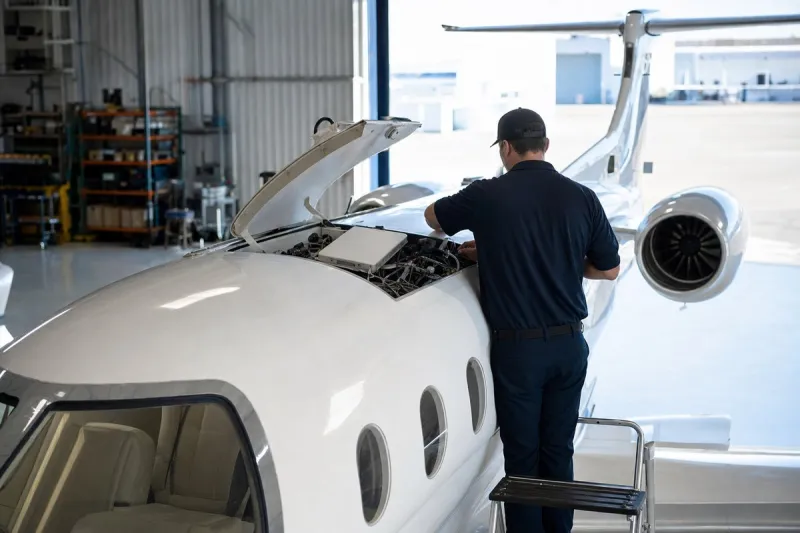 Business jet (file photo)