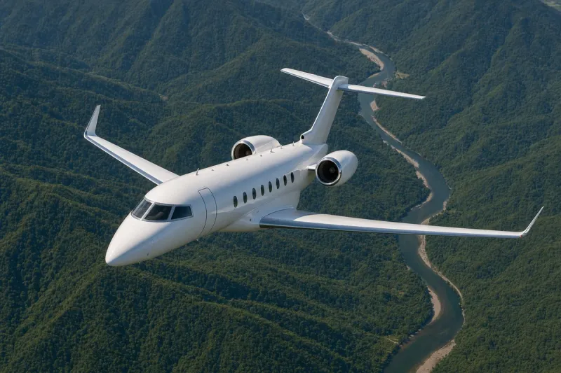 Business jet (file photo)