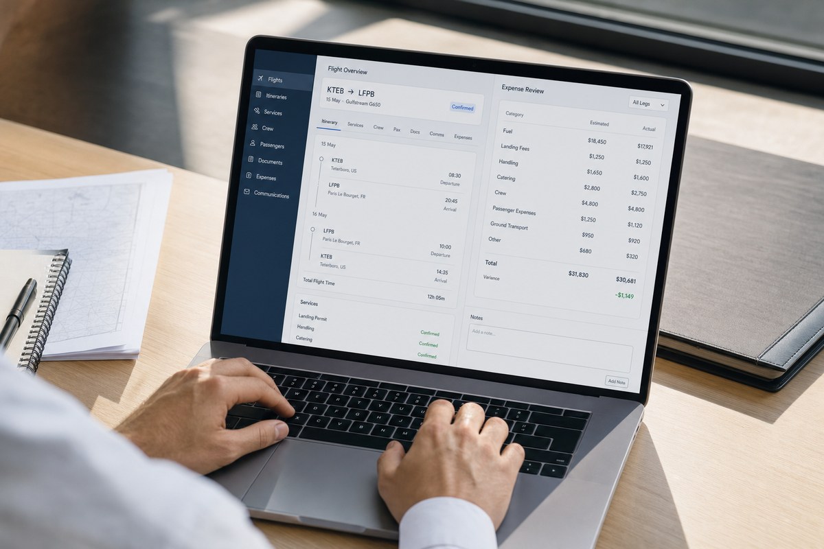 Aerowise launches flight coordination and expense review platform at NBAA-BACE