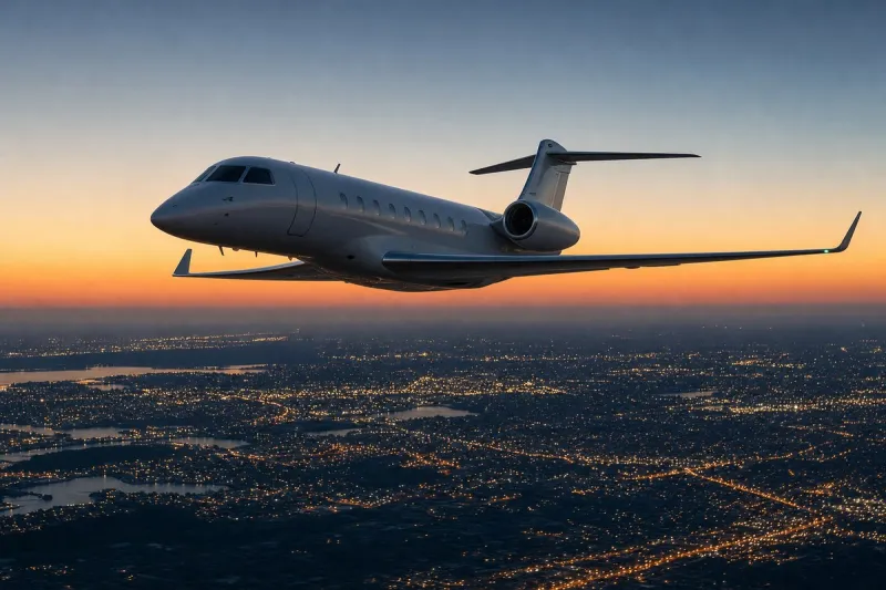 Business jet (file photo)
