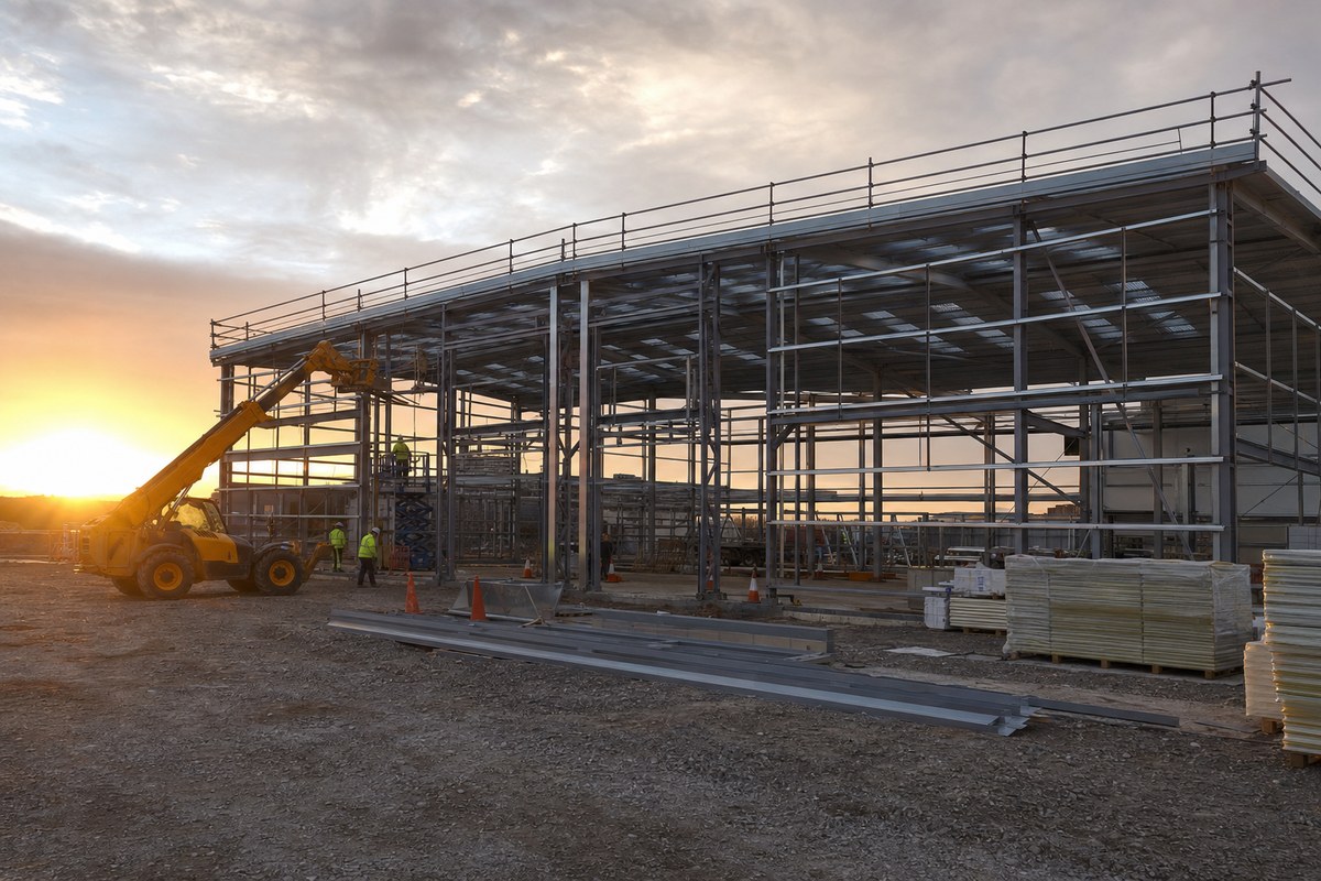 Caerdav Begins Work on New Composites and Paint Workshop at St Athan, Due to Open Early 2027