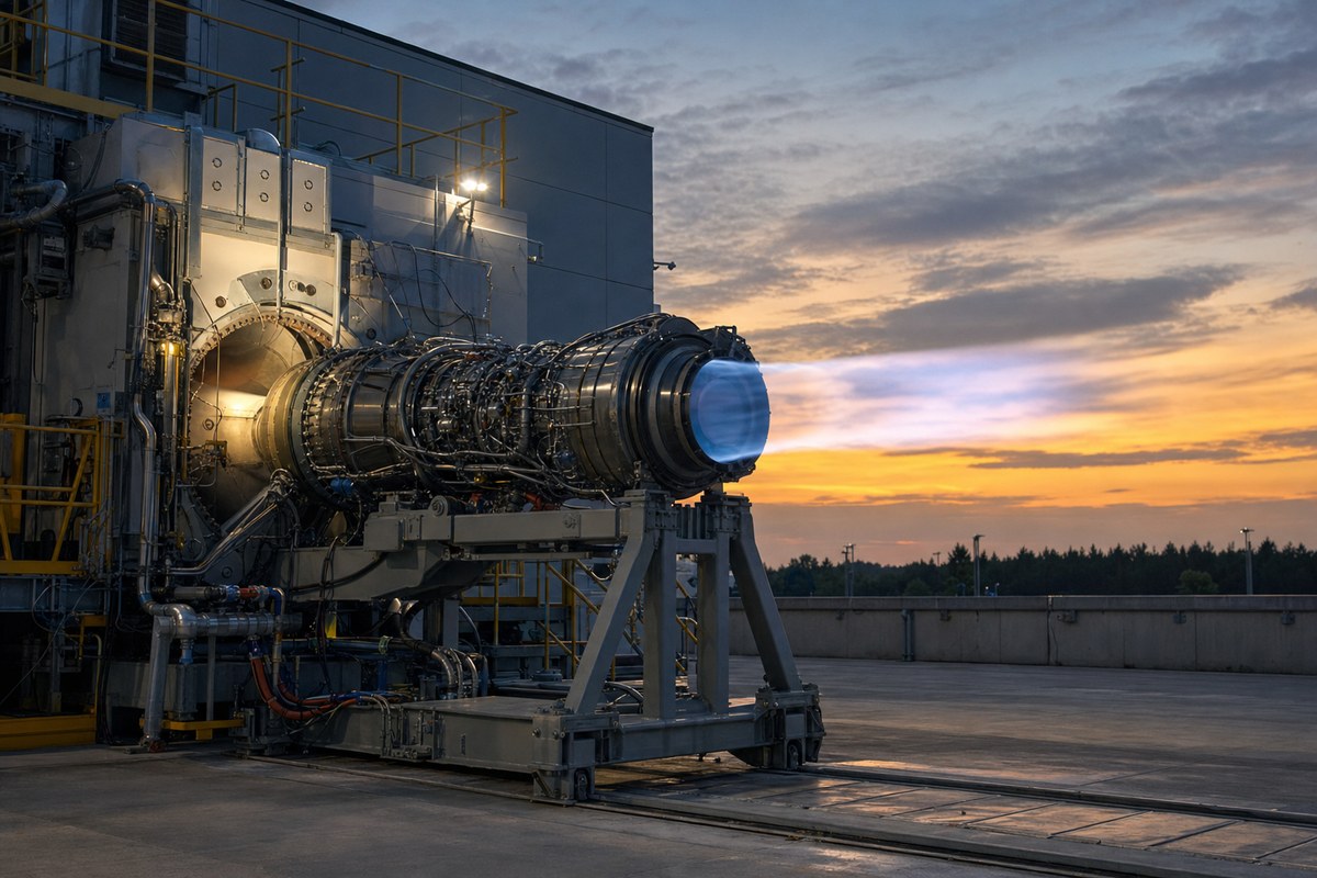 GE Aerospace Completes First High-Speed Low-Pressure Turbine Test for Open Fan in Poland