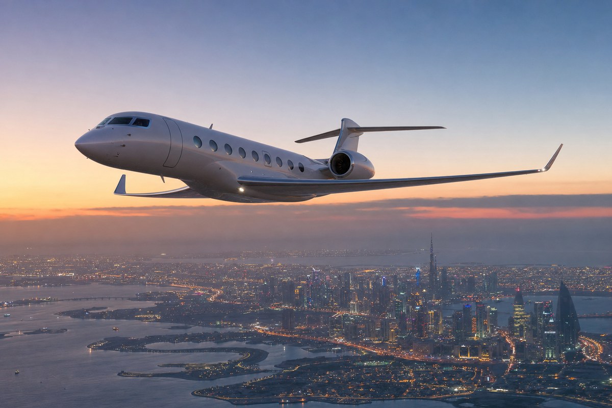 Guide Lists 16 Business Jet Players in the GCC Market and Compares Manufacturers' Strengths