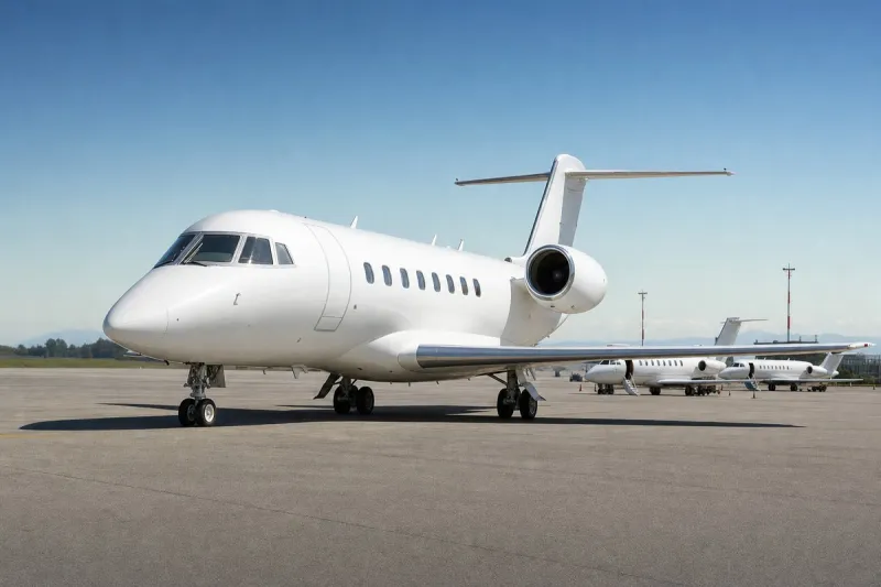 Business jet (file photo)