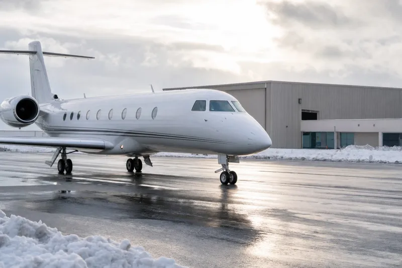 Business jet (file photo)