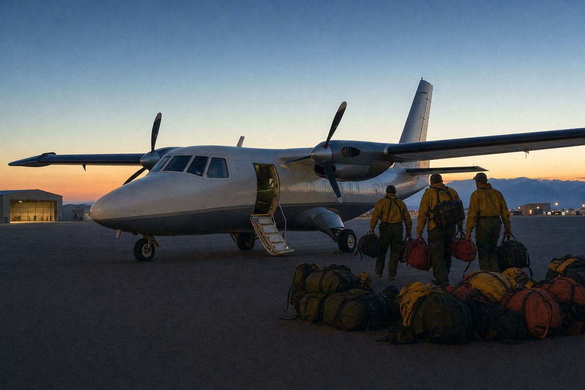 FAA Seeks Industry Data on Letting Civilian Restricted-Category Aircraft Carry Firefighters to Wildfires