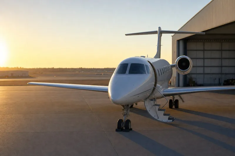 Business jet (file photo)