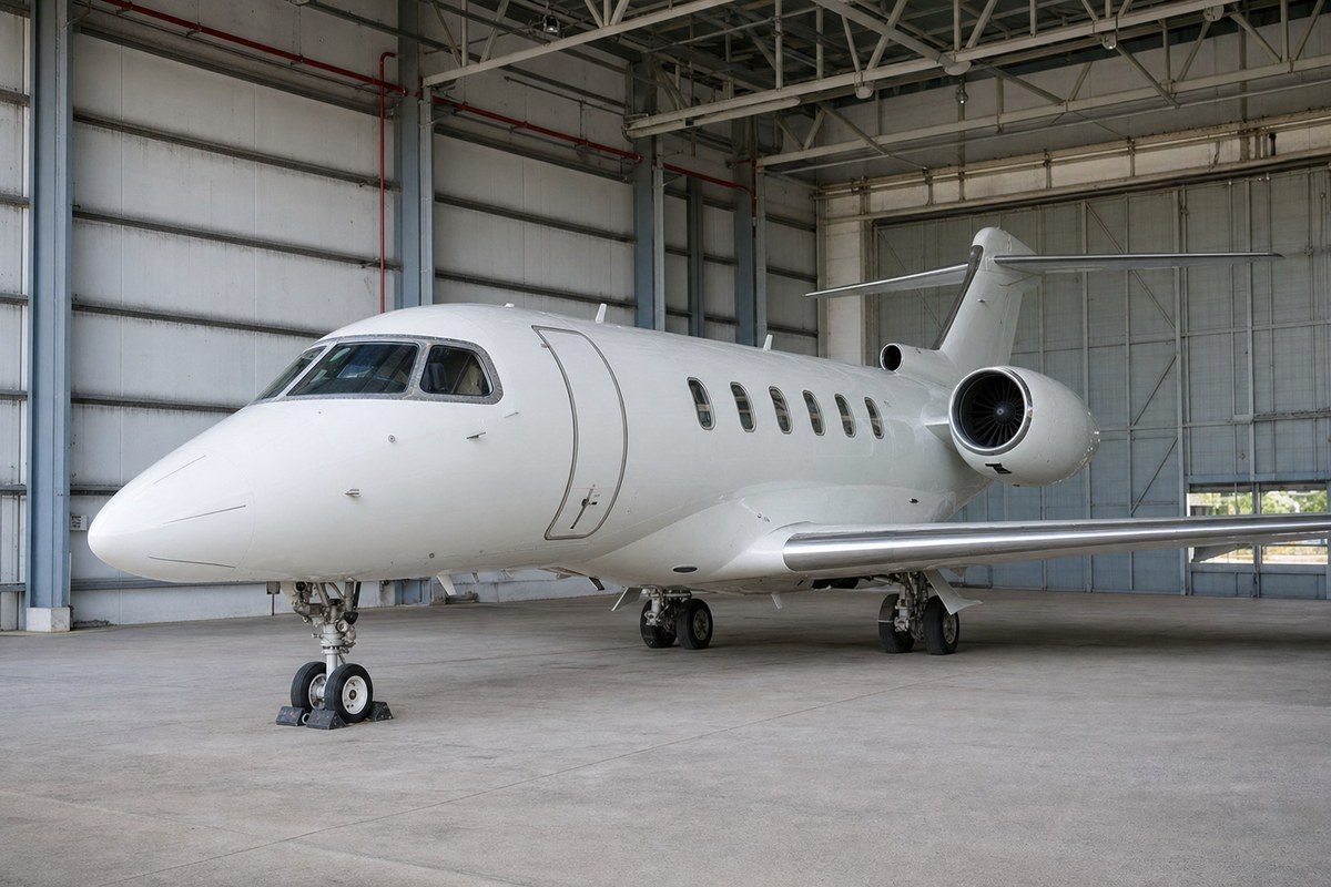 Madhya Pradesh Awaits DGCA Flying Clearance for Rs 300 Crore Bombardier Challenger 3500 Jet Parked in Bhopal