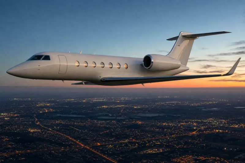 Business jet (file photo)