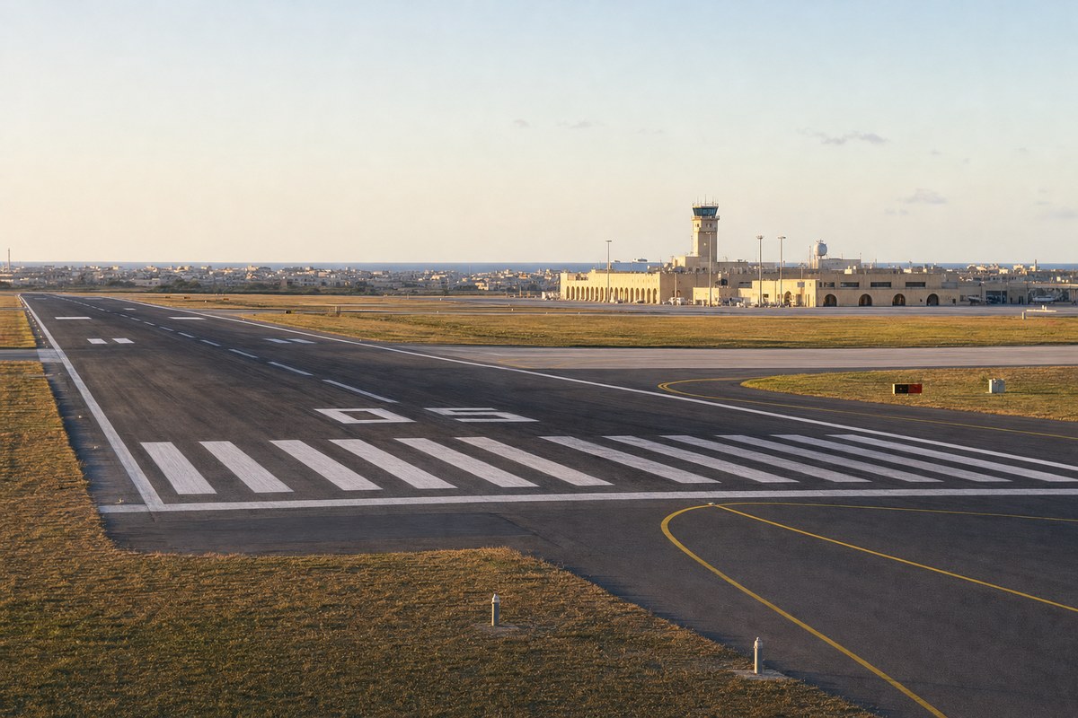 Malta International Airport to Close Runways 05/23 and 13/31 in Separate Windows on 30–31 October