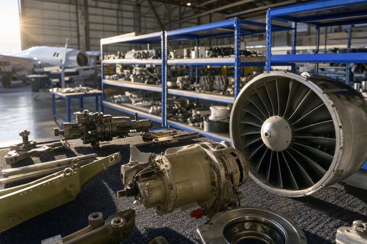 Parts Trading Specialists Assess Factors Shaping Aviation Parts Market at MRO Europe
