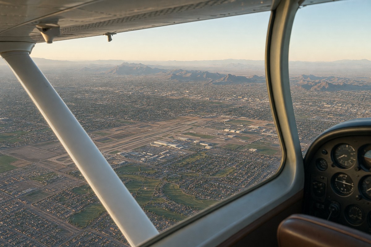 FAA Amends Class D Airspace and Establishes Class E Airspace at Chandler and Phoenix, AZ, Raising Chandler Class D Ceili