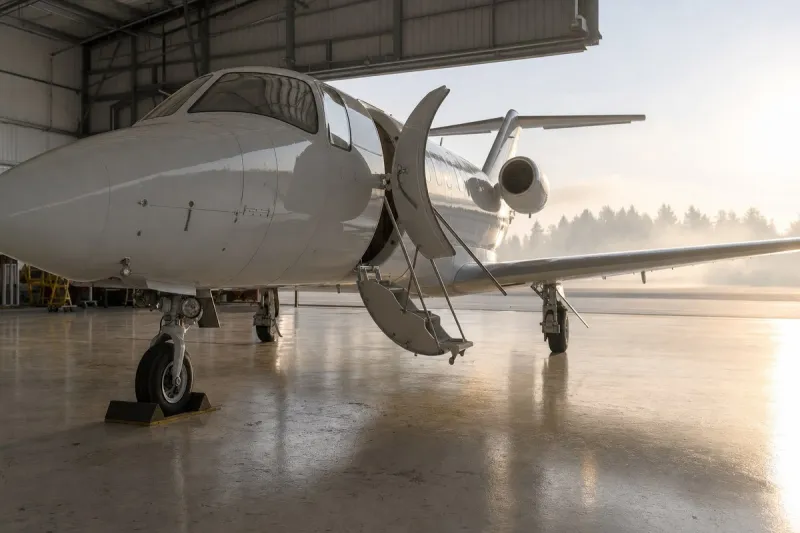 Business jet (file photo)