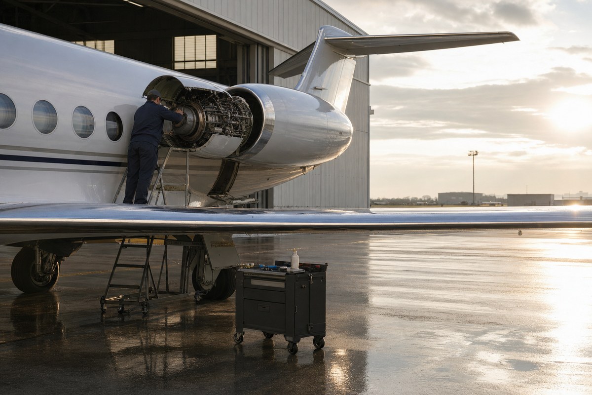 JSSI Chairman Neil Book Makes Case for Independent Maintenance Support in Business Jet Traveler