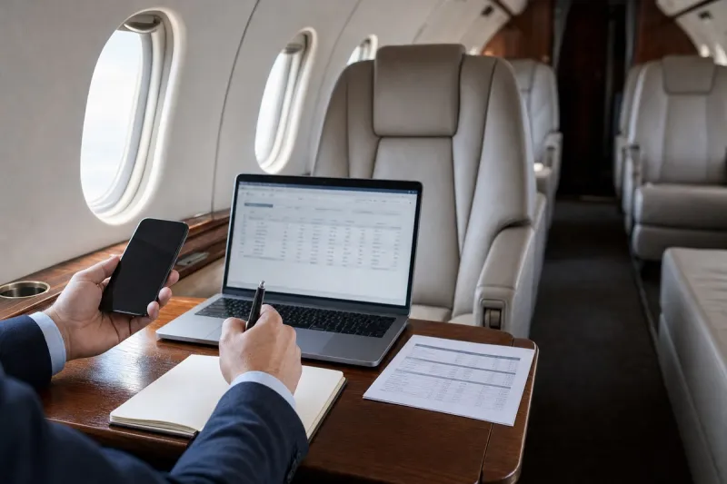 Business jet (file photo)