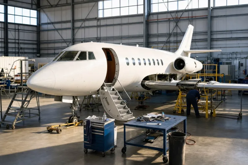 Business jet (file photo)
